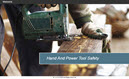 hand and power tool safety